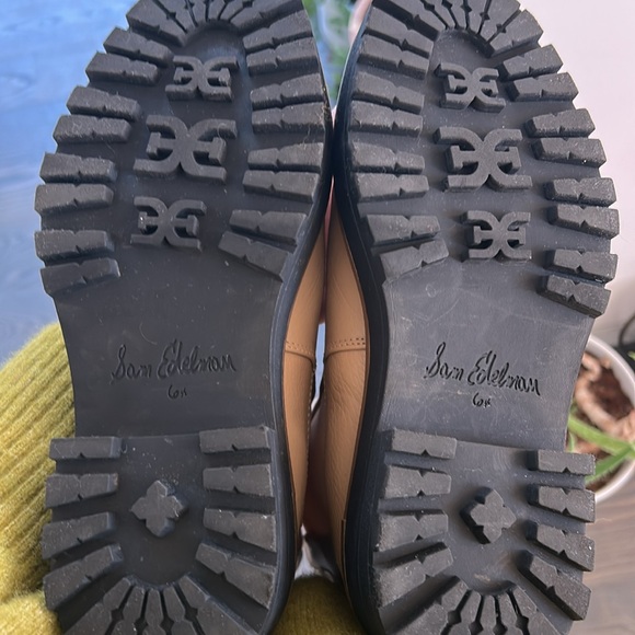 Sam Edelman Laguna Sesame Leather Chelsea Boot Waterproof Lug Sole 6.5 N… - Picture 9 of 14